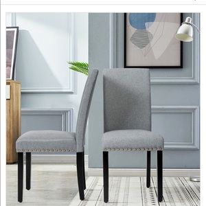 Set of 2 dining chairs
